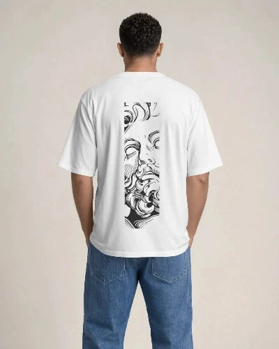 Abstract Muse Oversized T-Shirt